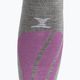 Women's ski socks X-Socks Apani Wintersports grey APWS03W20W 4