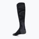 X-Socks Ski Silk Merino 4.0 black/dark grey melange socks 2