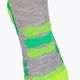 Children's ski socks X-Socks Ski 4.0 grey-green XSSS00W19J 3