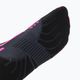 Women's running socks X-Socks Run Speed Two 4.0 dolomite grey/neon flamingo 3