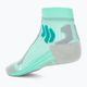Women's X-Socks Trail Run Energy 4.0 running socks audrey green/pearl grey 2