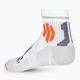 Men's X-Socks Marathon Energy 4.0 running socks arctic white/trick orange 4