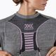 Women's thermoactive sweatshirt X-Bionic Merino black/grey/magnolia 4