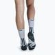 Men's X-Socks Trailrun Perform Crew pearl grey/charcoal running socks 4