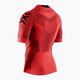 Men's X-Bionic Twyce Race SS red/black running shirt 2