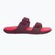 Lizard Way Slide women's flip-flops zinfandel red/virtual pink 9