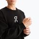 Men's On Running Club Crew sweatshirt black 4