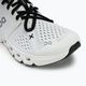 Men's On Running Cloud X 4 ivory/black running shoes 7