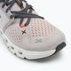 Men's On Running Cloud X 4 silver/flame running shoes 7