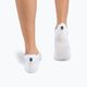 Women's On Running Performance Low white/ivory running socks 4