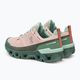 Women's trekking boots On Cloudwander Waterproof pink-green 7398278 3