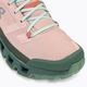 Women's trekking boots On Cloudwander Waterproof pink-green 7398278 7