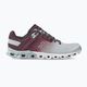 Women's running shoes On Cloudflow grey maroon 3599231 12