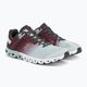 Women's running shoes On Cloudflow grey maroon 3599231 4