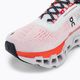 Women's On Running Cloudmonster 2 undyed/flame running shoes 7