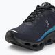 Women's On Running Cloudspark black/blueberry running shoes 7