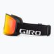 Giro Axis black wordmark/ember/infrared ski goggles 5