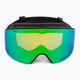 Giro Axis black wordmark/emerald/infrared ski goggles 3