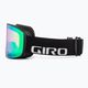 Giro Axis black wordmark/emerald/infrared ski goggles 5