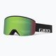 Giro Axis black wordmark/emerald/infrared ski goggles 6