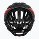 Giro Agilis matte black bright red bicycle helmet 6
