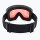 Giro Contour black wordmark/royal/infrared ski goggles 4