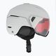 Giro Orbit Spherical matte light grey/vivid ember ski helmet 4