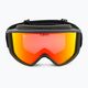 Giro Index 2.0 black wordmark/vivid ember ski goggles 2