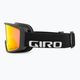 Giro Index 2.0 black wordmark/vivid ember ski goggles 4