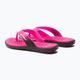Women's RIDER Aqua III Thong flip flops pink 83169-20753 3