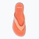 Women's RIDER Aqua III Thong flip flops orange 83169-20771 6