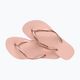 Women's Havaianas Slim flip flops pink H4000030 10