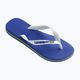 Havaianas Brasil Logo blue flip flops H4110850 8