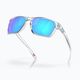 Oakley Sylas XL polished clear/prism sapphire sunglasses 4