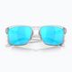 Oakley Sylas XL polished clear/prism sapphire sunglasses 5