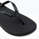 Women's Ipanema Anat Tan black flip flops 81030-20766 7