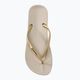 Ipanema Anat Tan beige-gold women's flip flops 81030-23097 7