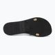 Ipanema Kirei women's flip flops black and gold 81805-24006 5