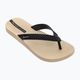 Ipanema Soul women's flip flops beige and black 26362-20837 9
