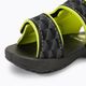 RIDER Basic Sandal V Baby black/neon yellow sandals 7