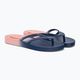 Women's Ipanema Bossa Soft C navy blue and pink flip flops 83385-AJ188 4