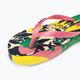 Ipanema Graffiti III women's flip flops yellow/pink 7