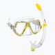 Mares Wahoo diving set clear yellow 411745