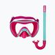 Mares Turtle children's diving set pink and blue 411778 8