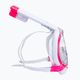 Mares Sea VU Dry + pink and white diving mask 411260 3