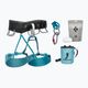 Women's climbing kit with harness Black Diamond Momentum blue BD6511513019LG_1