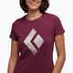 Women's climbing T-shirt Black Diamond Chalked Up purple AP7300525016LRG1 3