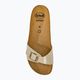 Scholl Estelle Patsynth beige women's slides 5