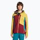 Men's La Sportiva Crizzle EVO Shell red/yellow membrane rain jacket L75320723