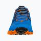 La Sportiva Bushido II GTX electric blue/tiger men's running shoe 13